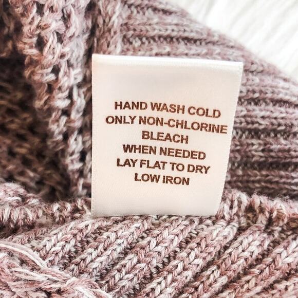 Willow & Clay Cold-Shoulder Mesh Knit Pullover Size S - Picture 5 of 8